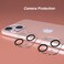 Ailun 3 Pack Camera Lens Protector for iPhone 15 iPhone 14 iPhone 15 PlusiPhone 14 PlusTempered Glass9H HardnessUltra HDAntiScratchCase FriendlyDoes not Affect Night Shots