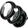 JETech Case with Screen Protector for Google Pixel Watch 3 2024 45mm Builtin 9H Tempered Glass Film Hard PC Bumper Full Coverage Protective Cover 2Pack Black