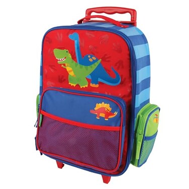 Stephen Joseph Classic Rolling Luggage Red Dino