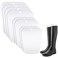 Bememo 8 Pieces Boot Shaper Form Inserts Tall Boot Support for Women and Men Transparent 8 Inch