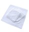 CoCoUSM Womens Large Soft White Embroidered Handkerchiefs 60s Cotton Square 16