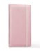 Yarnic Checkbook Cover for Personal Checkbook Checkbook Holder with Pen Holder Builtin Clear Plastic Divider for Duplicate Checks Baby Pink