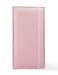 Yarnic Checkbook Cover for Personal Checkbook Checkbook Holder with Pen Holder Builtin Clear Plastic Divider for Duplicate Checks Baby Pink