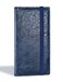 Yarnic Checkbook Cover for Personal Checkbook Checkbook Holder with Pen Holder Builtin Clear Plastic Divider for Duplicate Checks Blue