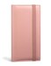 Yarnic Checkbook Cover for Personal Checkbook Checkbook Holder with Pen Holder Builtin Clear Plastic Divider for Duplicate Checks Blush Pink