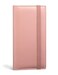 Yarnic Checkbook Cover for Personal Checkbook Checkbook Holder with Pen Holder Builtin Clear Plastic Divider for Duplicate Checks Blush Pink