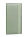 Yarnic Checkbook Cover for Personal Checkbook Checkbook Holder with Pen Holder Builtin Clear Plastic Divider for Duplicate Checks Sage Green