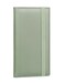 Yarnic Checkbook Cover for Personal Checkbook Checkbook Holder with Pen Holder Builtin Clear Plastic Divider for Duplicate Checks Sage Green