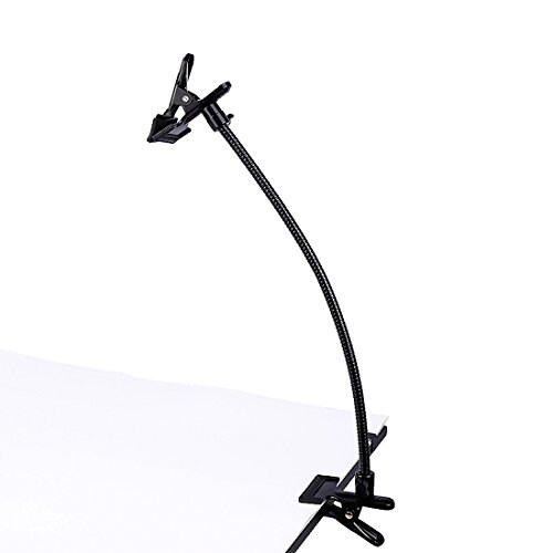 تروماجين TRUMAGINE Photo Studio Lighting Light Stand Clamps Background Clip Gooseneck Tube Small Size Reflector Holder