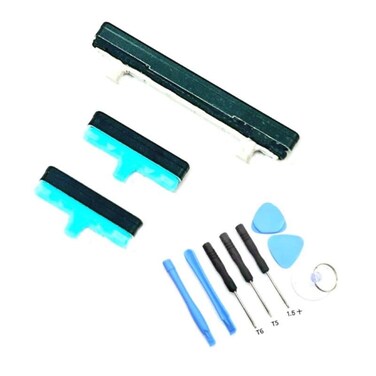 Zyh The Power On Off Volume Button Key Side Button Replacement Part for Samsung Galaxy Note 9 N960 64 Inch with Tool kit Black