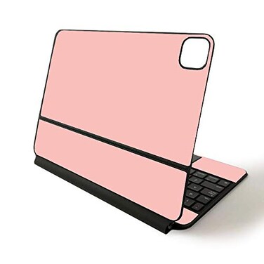 MIGHTY SKINS MightySkins Skin for Apple Magic Keyboard for iPad Pro 11inch 2020 Sushi Protective Durable and Unique Vinyl Decal wrap Cover Solid Blush APIPSK1120Solid Blush