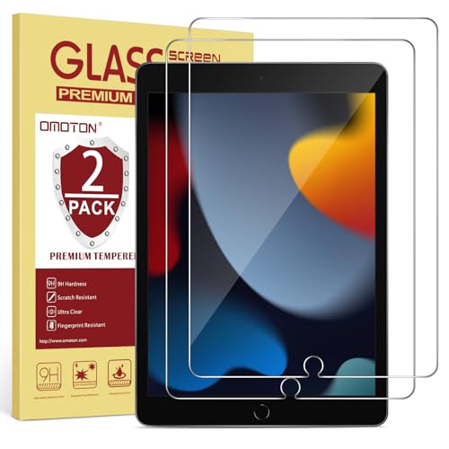أوموتون Omoton iPad 9th 8th 7th Generation Screen Protector temperedglass