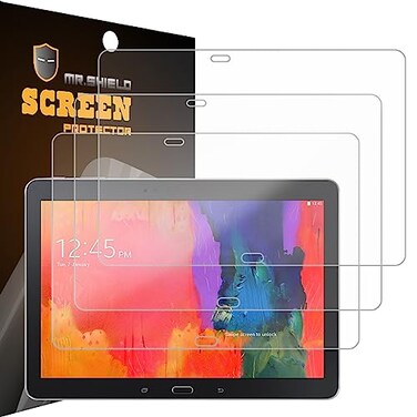 Mr.Shield MrShield Designed For Samsung Galaxy Tab Pro 101 10 Inch Premium Clear PET 3 pack Screen Protector with Lifetime Replacement