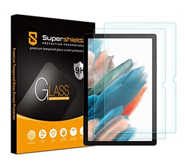Supershieldz 2 Pack Designed for Samsung Galaxy Tab A8 105 inch Screen Protector Tempered Glass Anti Scratch Bubble Free