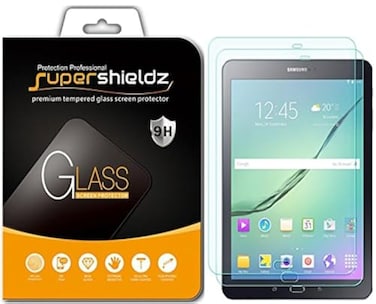 Supershieldz 2 Pack Designed for Samsung Galaxy Tab S3 97 inch Screen Protector Tempered Glass Anti Scratch Bubble Free