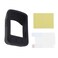 Create idea Silicone Protective Case Compatible with Wahoo Elemnt Bolt V2 Bike Silicone Protective Cover with Protective Film Replacement GPS Bike Computer Accessories Black