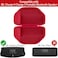 Baval Hard Portable Case Compatible with JBL Charge 6Charge 5 Portable Waterproof Bluetooth SpeakerRed Case