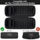 Baval Hard Portable Case Compatible With JBL Flip 7 Portable Wireless Bluetooth Waterproof SpeakerBlack Case