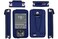 SNK Fitted Leather Case WScreen Protector pocket For Dexcom G7 G6 Receiver Retail packaging includes Lanyard DBlue