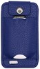 SNK Fitted Leather Case WScreen Protector pocket For Dexcom G7 G6 Receiver Retail packaging includes Lanyard DBlue