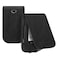MEDMAX PU Leather Protective Case for Freestyle Libre 3 2 Libre Reader Lightweight Shockproof Diabetic Storage Carrying Case with Carabiner Clip and Handle Black