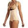 MARENA SFBHA Recovery PantyLength Postsurgical Compression Girdle HighBack Adjustable Bikini Length 2XLarge Beige