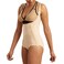 MARENA SFBHA Recovery PantyLength Postsurgical Compression Girdle HighBack Adjustable Bikini Length 2XLarge Beige