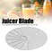Dpofirs Juicer Replacement Cutter Blade Juicer Blade with Fixing Screws for Power Juicer