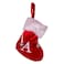 Kurt Adler RedWhite Monogrammed B Miniature Stocking
