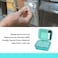 khanka Hard Travel Case Replacement for Phomemo M04S Portable Thermal Printer Bluetooth Label Printer Case Only Teal