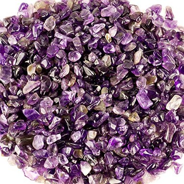 Cherry Tree Collection 12 lb Polished Amethyst Gemstone Chips
