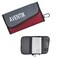 Aventik Fishing Tackle Organizer Case Soft Bait Binder Plastic Baits Spinner Bait Tackle Organized Removable Storage Pockets Dark Red