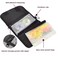 Aventik Fishing Tackle Organizer Case Soft Bait Binder Plastic Baits Spinner Bait Tackle Organized Removable Storage Pockets Dark Red