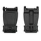 E-outstanding Eoutstanding Buckle Clip 4PCS Molle Strap Backpack Bag Webbing Connector MOLLE Clips Military Accessory Black