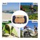 REDCAMP Nylon Compression Stuff Sack Lightweight Sleeping Bag Compression Sack Great for Backpacking Hiking and Camping Orange M