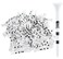 NorthPointe Skull and Crossbones Golf Tees Plastic 3 14100 Tees in Bulk