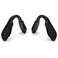 ToughAsNails 2 PCS Regular Fit Replacement Nose Pads for Oakley Radar PathRadarLock PathRadar EV PathRadar EV Path XS Sunglasses BlackBlack