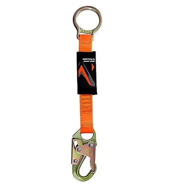 Malta Dynamics 18 DRing Extender with Snap Hook for Fall Protection and Roofing OSHAANSI Compliant 1