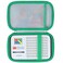 Lebakort Storage Case Compatible with GiiKER Super Blocks Pattern Matching Puzzle Original 1000 Challenges Brain Teaser Off White Green Case