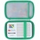 Lebakort Storage Case Compatible with GiiKER Super Blocks Pattern Matching Puzzle Original 1000 Challenges Brain Teaser Off White Green Case