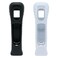 yueton 2pcs Black and White Replacement Extended Silicone Protective Skin Case Cover for Nintendo Wii Motion Plus Remote Controller