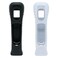 yueton 2pcs Black and White Replacement Extended Silicone Protective Skin Case Cover for Nintendo Wii Motion Plus Remote Controller
