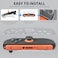 FUNDIARY Replacement for Nintendo Switch 2 Controller Switch Wireless Controllers Compatible with Switch 2 Shockproof Hard PC Protective Cover with 2 Thumb Caps Clear