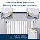 Pearwow Window AC Side PanelAir Conditioner Insulating Panel Kit for Window AC Units2Pack17Inch High x 10Inch WideWhite