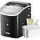 Silonn Nugget Ice Maker Countertop 33lbs24H Pebble Ice Maker Machine with SelfCleaning Function Portable Ice Makers for Home Kitchen Office