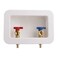 Solimeta Washing Machine Outlet Box 12inch PEXPlumbing Accessory PEX Laundry Box