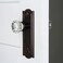 Nostalgic Warehouse Meadows Plate Interior Crystal Door Knob