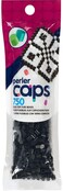 Perler SolidTop Caps Fuse Beads Black 750pcs