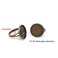 Honbay 20PCS 16mm Adjustable Finger Ring Blank Bases Round Finger Ring Trays Bronze