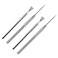 Honbay Pack of 2 Sets Clay Pottery Sculpture Feather Wire Texture Pro Needle Detail Tools